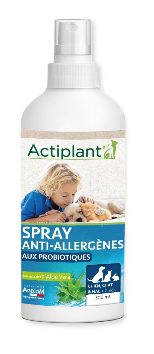 Actiplant Spray antialergénico para perros, gatos y NAC