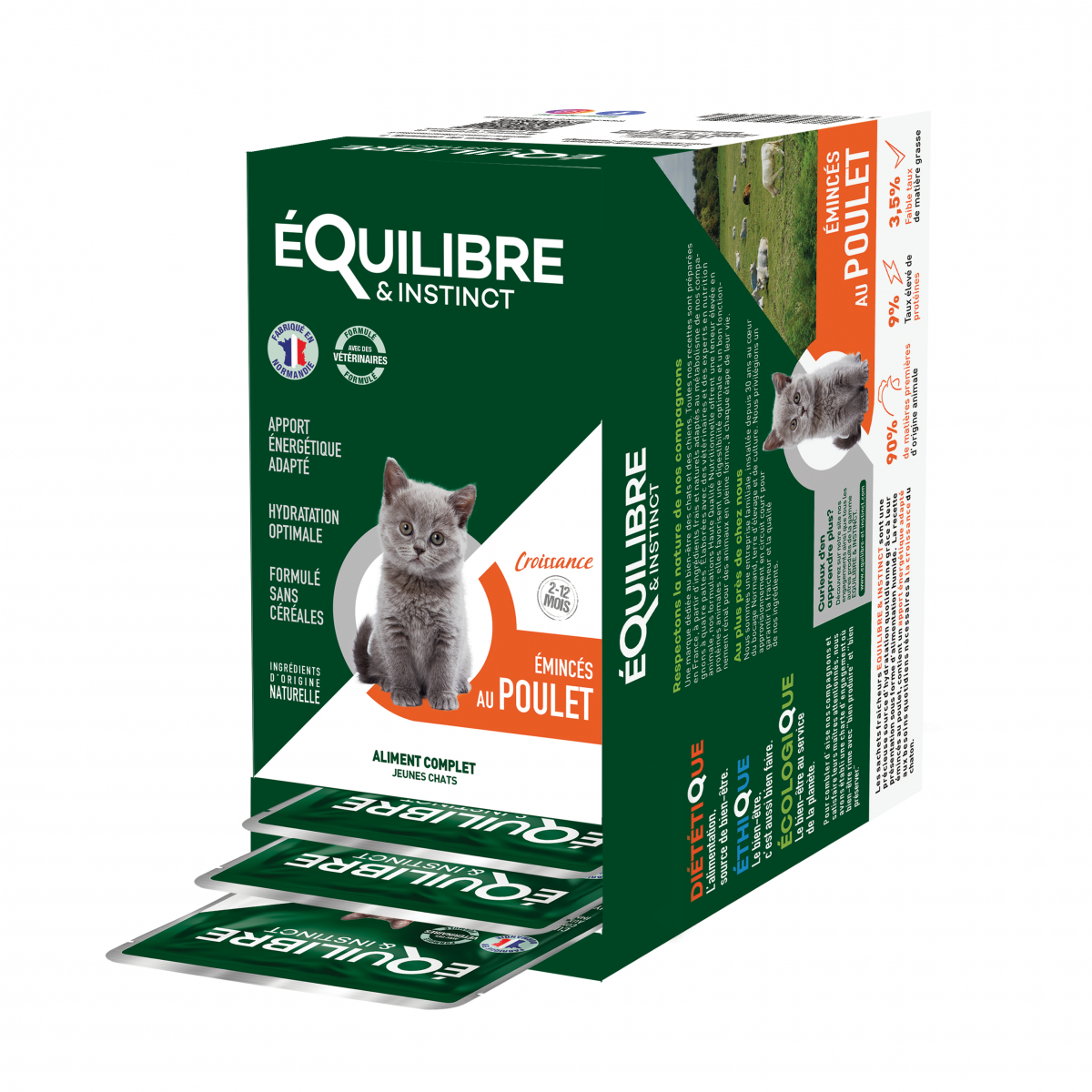 Nourriture pour Chaton - Formule Croissance Optimale — Boutique d