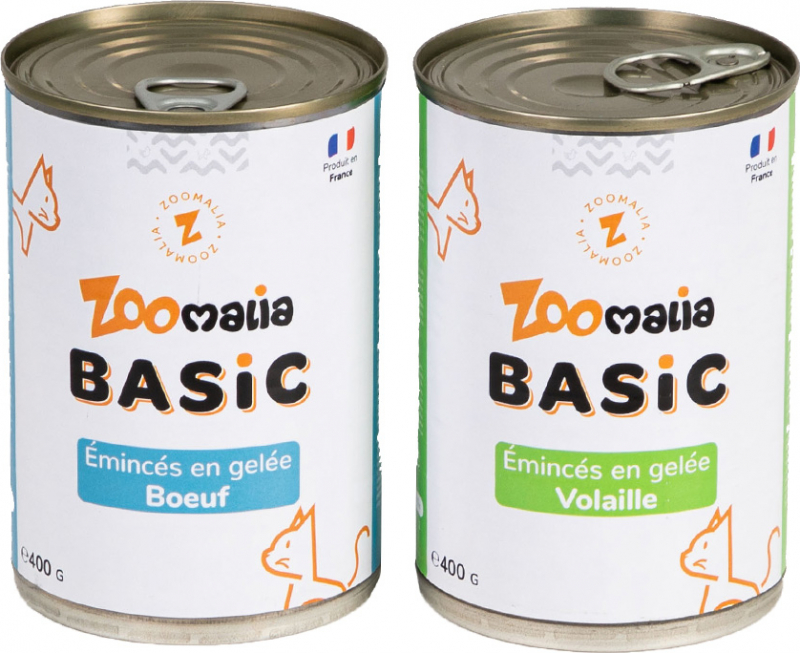 Zoomalia Basic Bocconcini in gelatina per gatto - 2 sapori a scelta