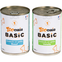 Zoomalia Basic Gehacktes in Gelee für Katzen - 2 Geschmacksrichtungen zur Auswahl