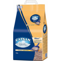 Litière agglomérante pour chat CATSAN 15L