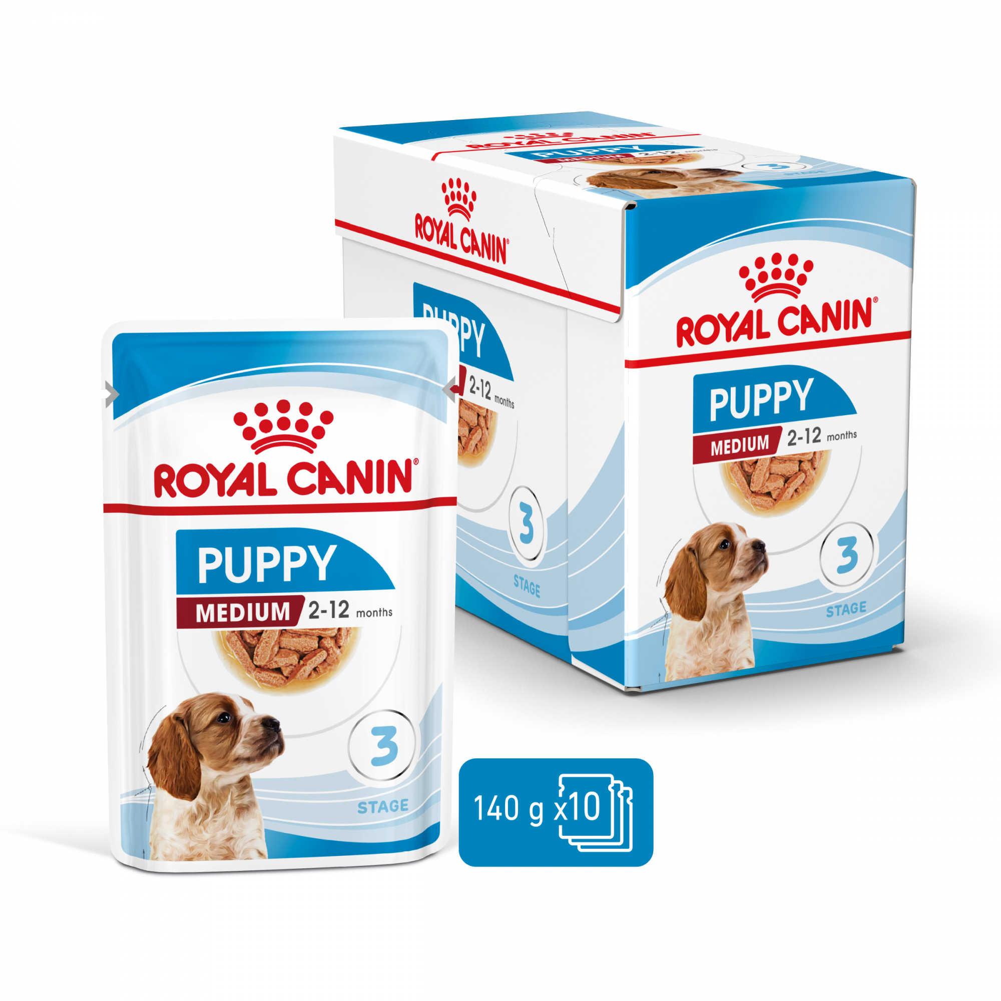 Royal Canin Medium Puppy Nassfutter für Welpen