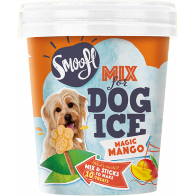 Smoofl Mengsel voor ijs voor volwassen honden - Mango