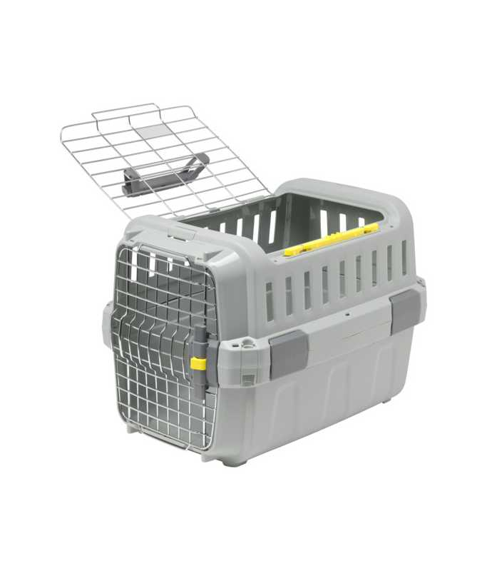 Gaiola de transporte Odyssey para pequeno cão e gato em plástico reciclado