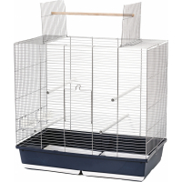 Cage pour oiseaux Ellen bleu - 75cm