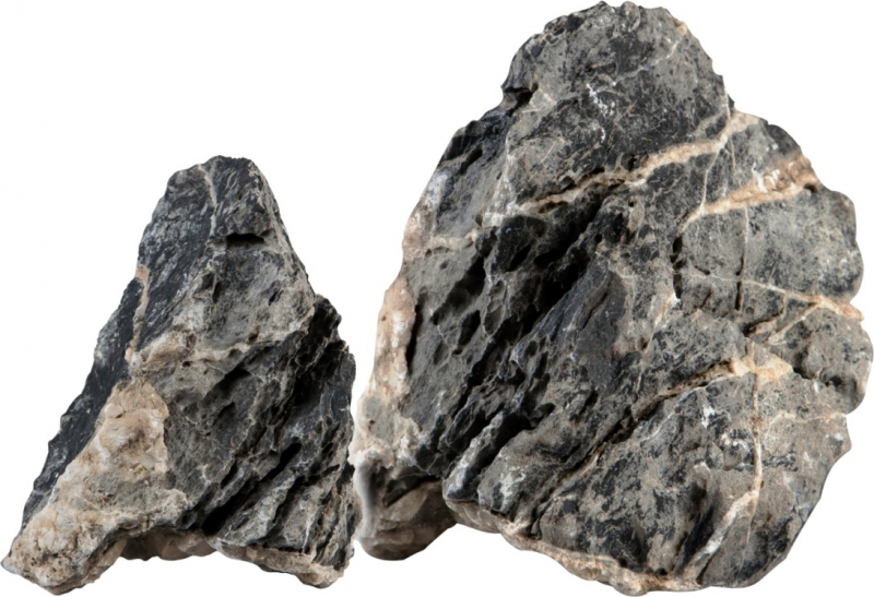 Sera Rock Quartz Gray Roche naturelle grise pour aquascaping