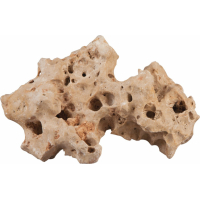 Sera Rock Hole Stone Roche naturelle beige pour aquascaping
