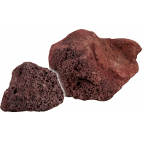 Sera Rock Red Lava Roche naturelle rouge foncé pour aquascaping