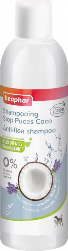  Shampooing Stop Puces Coco pour chien et chat 