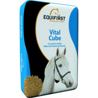 Equifirst Vital Cube granulé sans avoine pour les chevaux et poneys de sport et de loisir