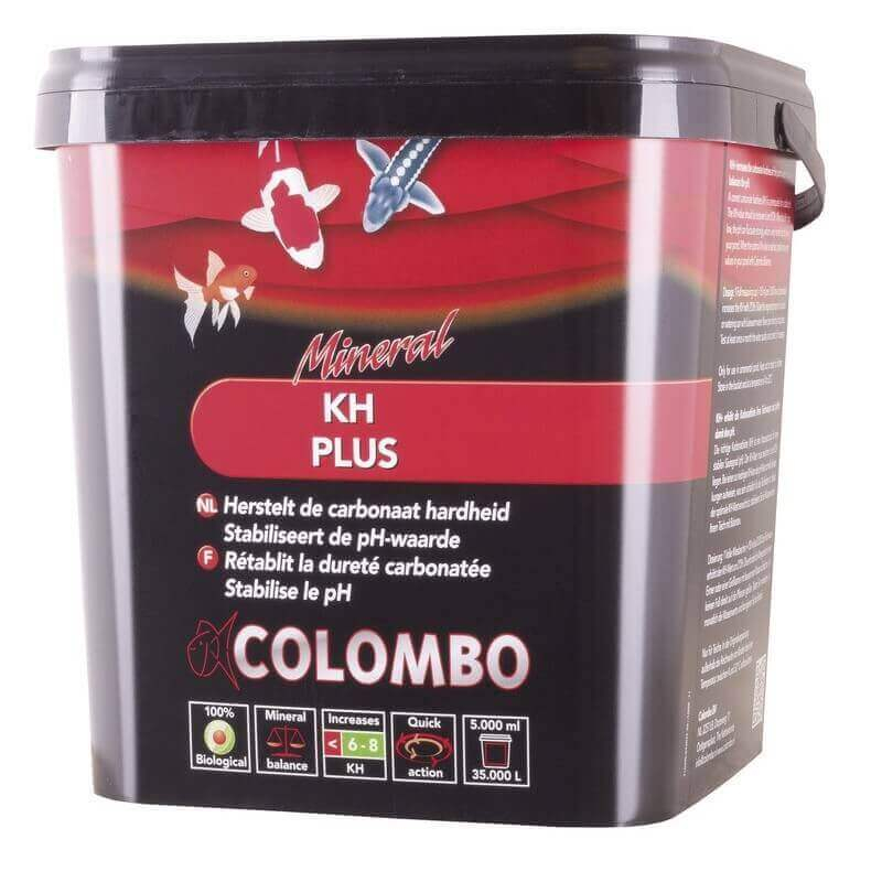Colombo KH+ Aumenta a dureza carbonatada da água