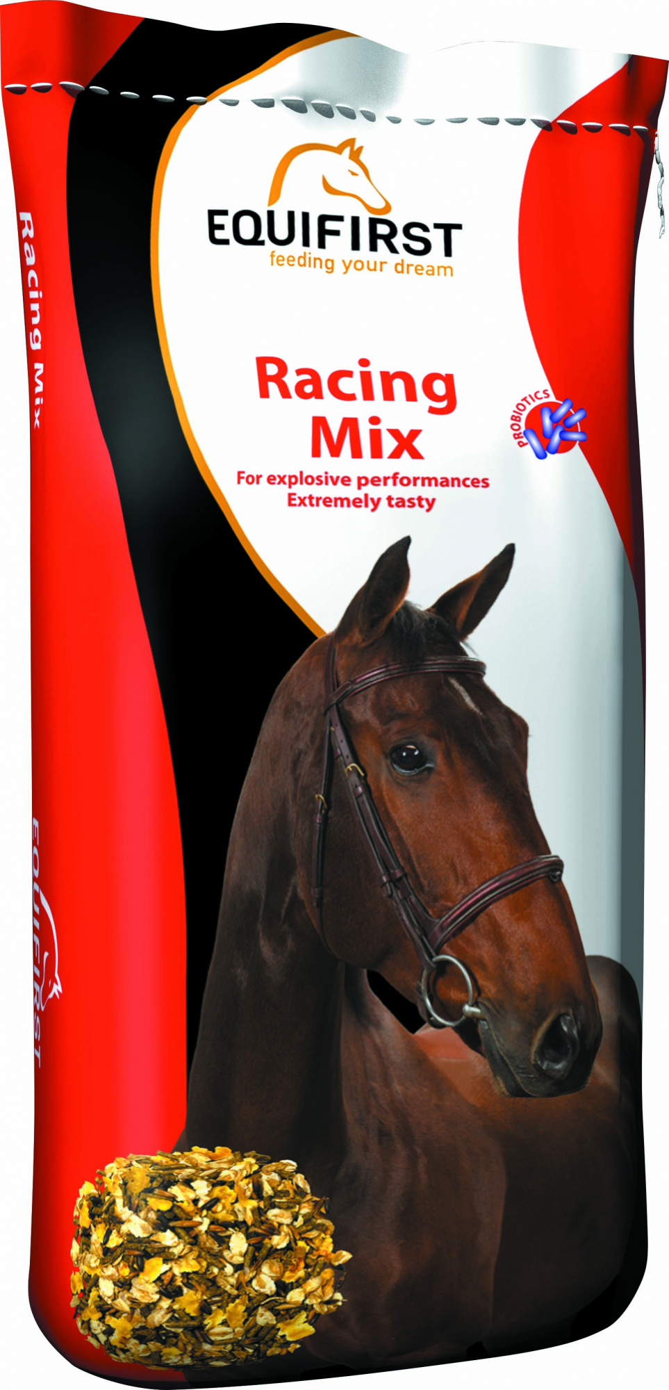 Equifirst Racing Mix mit Hafer für intensive Aktivitäten