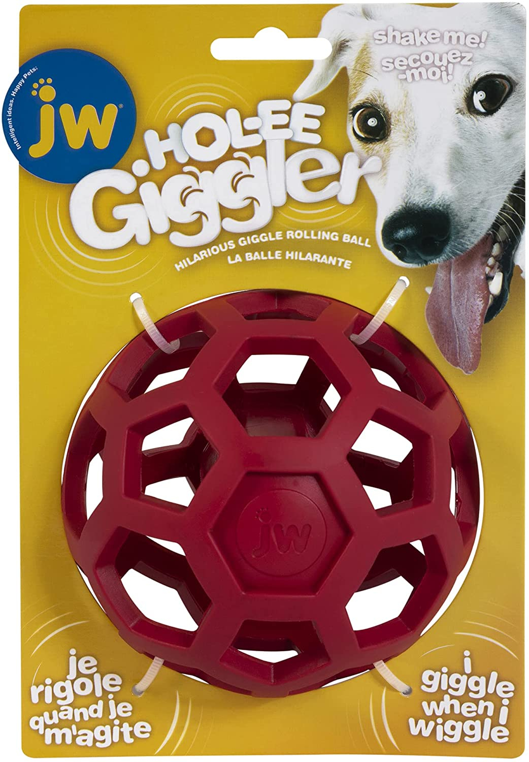 Balle Hol-ee Giggler pour Chien