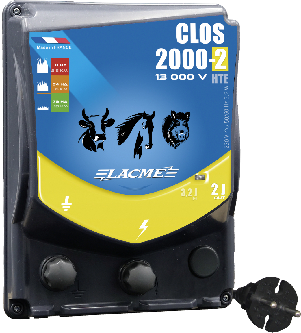 Lacmé Clos Netzgerät mit 2 Joule Leistung