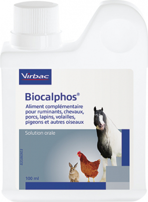 Virbac BIOCALPHOS Minéraux et Oligo-éléments solution Orale 