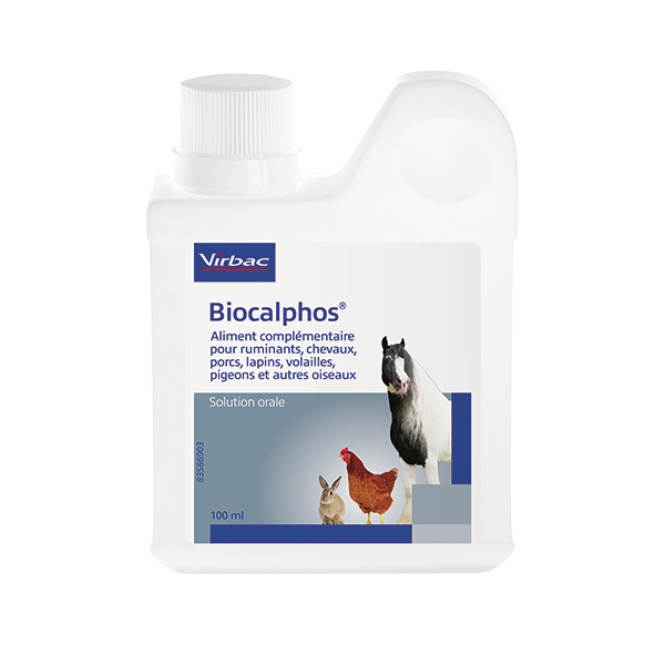 Virbac BIOCALPHOS Minerais e oligo-elementos solução oral