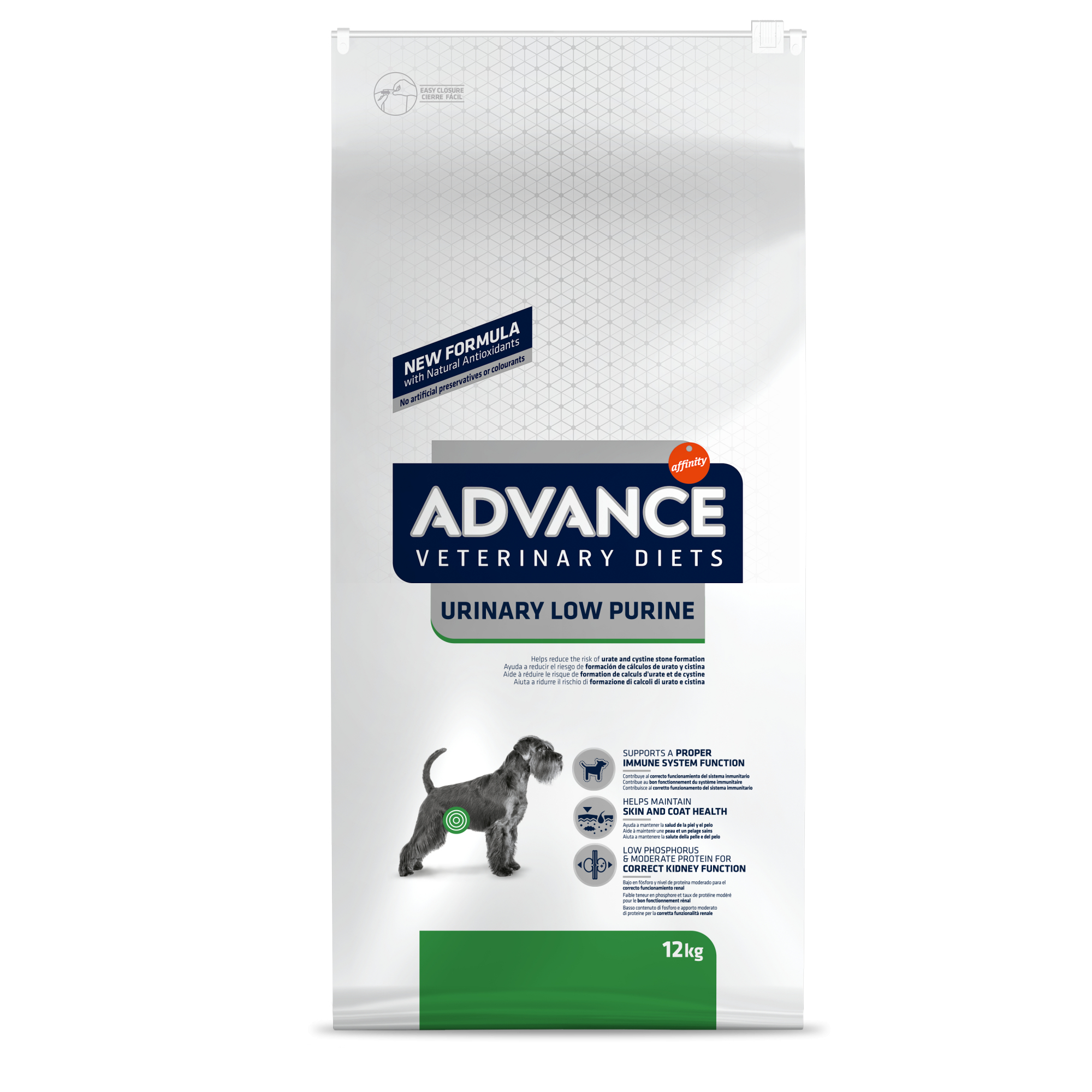 ADVANCE VETERINARY DIETS Urinary Low Purine pour chien