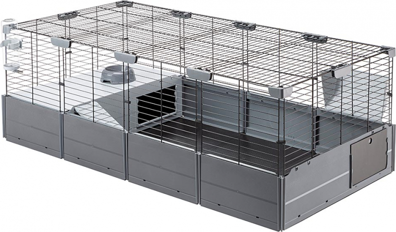 Cage pour lapin et cochon d'Inde - 142 cm - Multipla Maxi