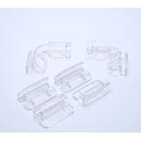 Juego de soportes de plástico para cubierta de vidrio Nano Tank