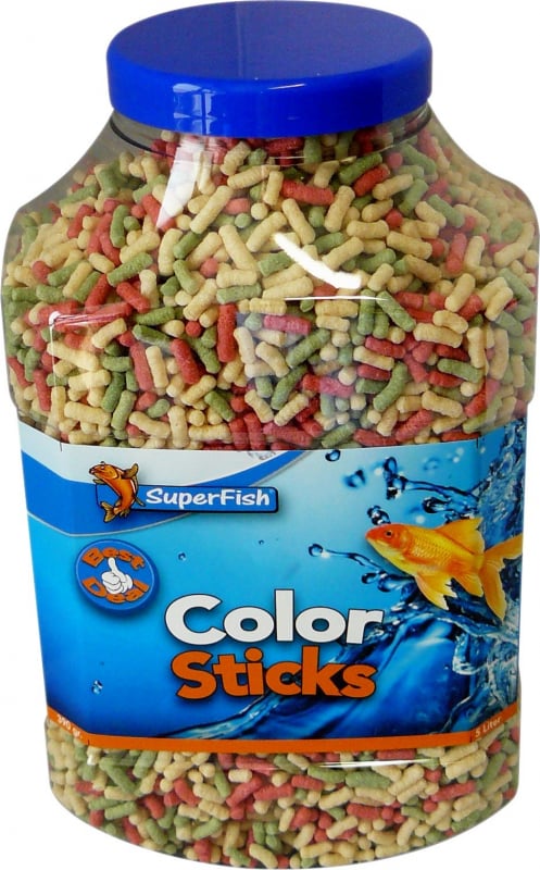 Superfish Color Pond Sticks pour poissons de bassin