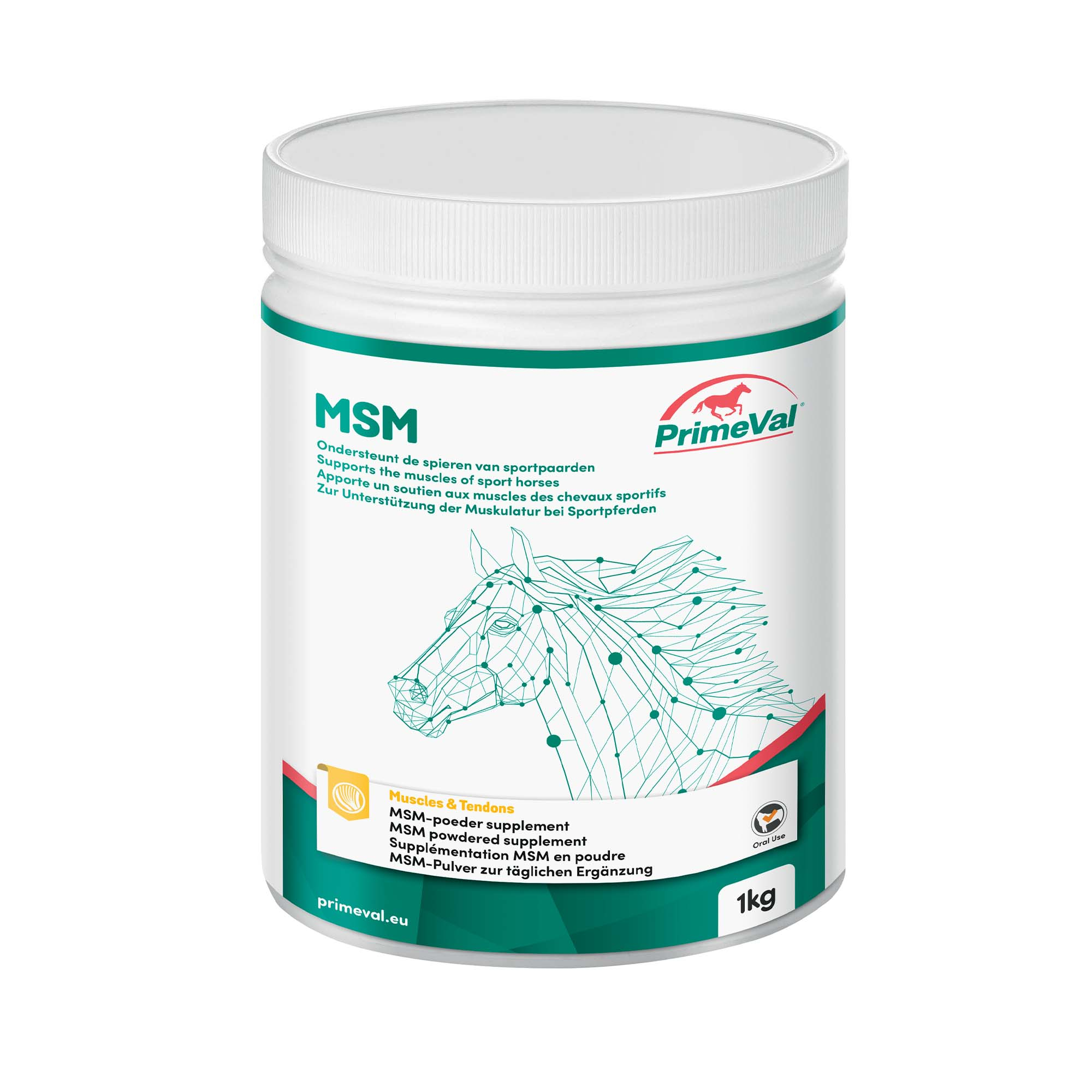PrimeVal MSM-Futterergänzungsmittel für Sportpferde