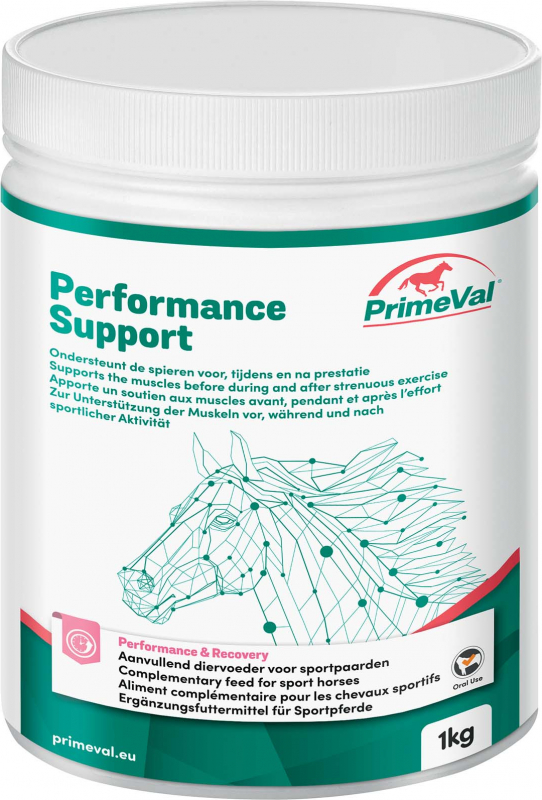 PrimeVal Performance Support complemento alimenticio para caballos de deporte
