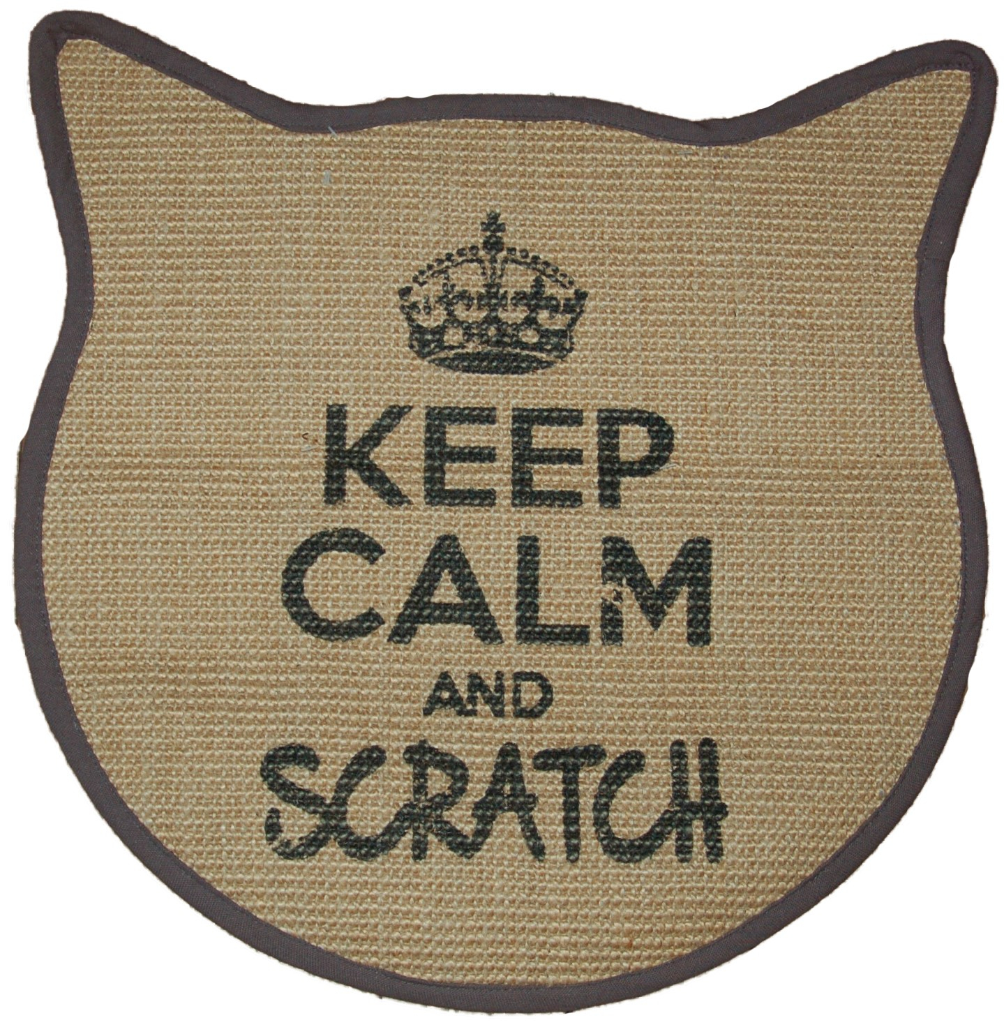 Kratzmatte „Keep Calm“ für Katzen
