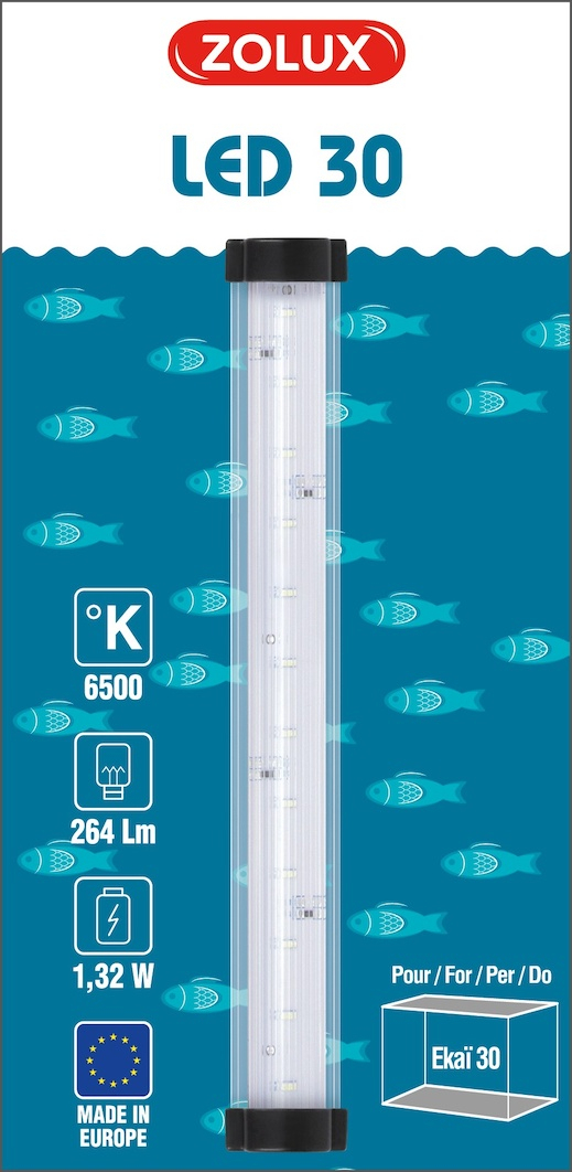 48W LED éclairage d'aquarium blanc + bleu aquarium à lumière