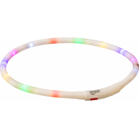 Flash anneau lumineux USB, en silicone - Multicolore