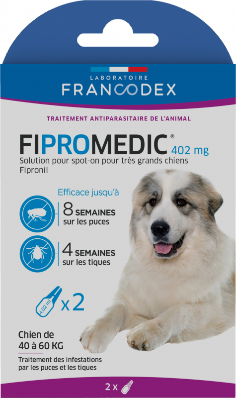 Francodex Pipette anti-pulci e anti-zecche per cani