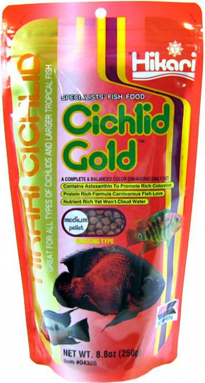 Hikari Cichlid Gold Medium & Large Granulés flottants pour Cichlidés 