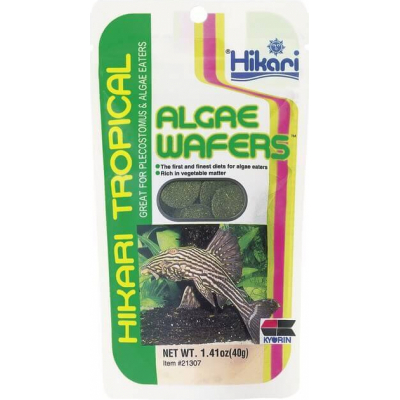 Hikari Algae Wafers Alimento para peces de fondo