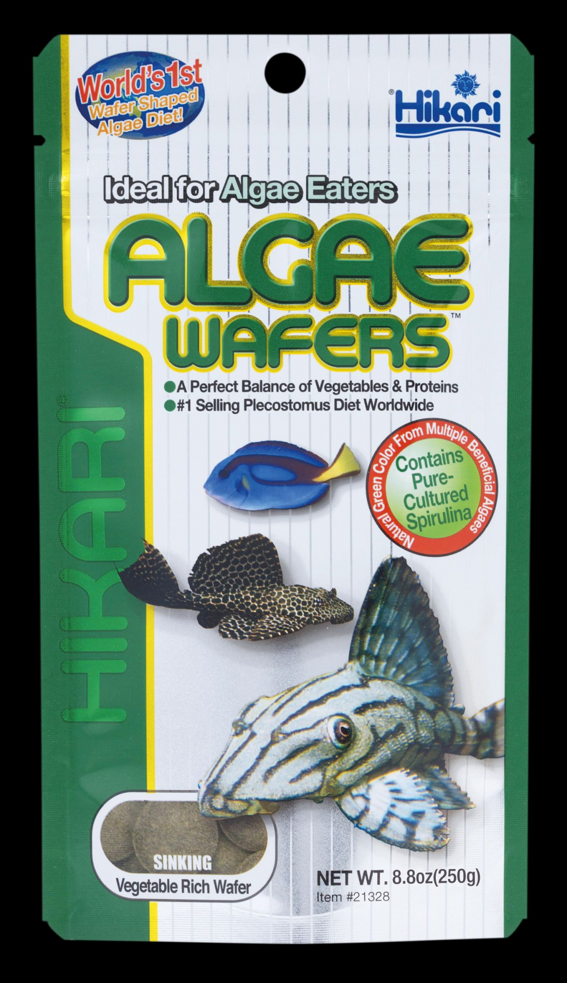 Hikari Algae Wafers voor herbivore bodemvissen