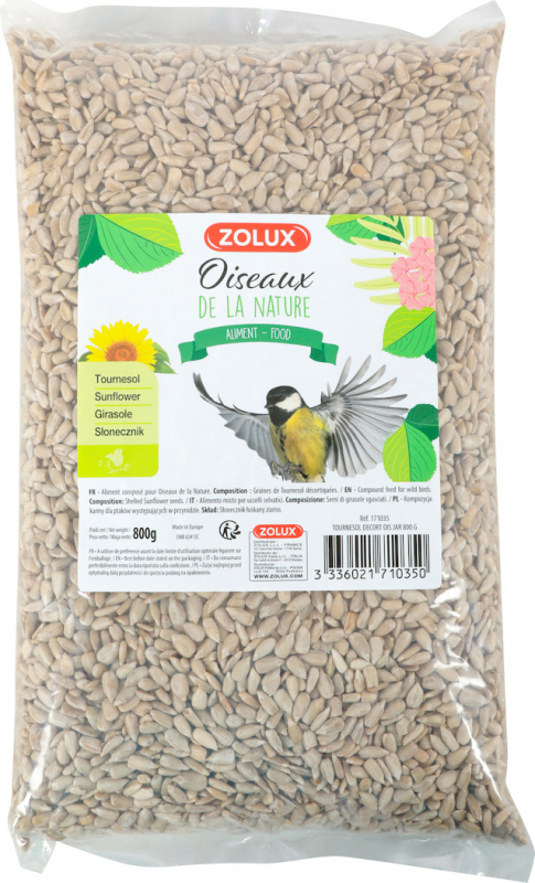Coffret variété de graines pour oiseaux