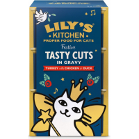 LILY'S KITCHEN Tasty cuts in gravy, met kalkoen, kip en eend