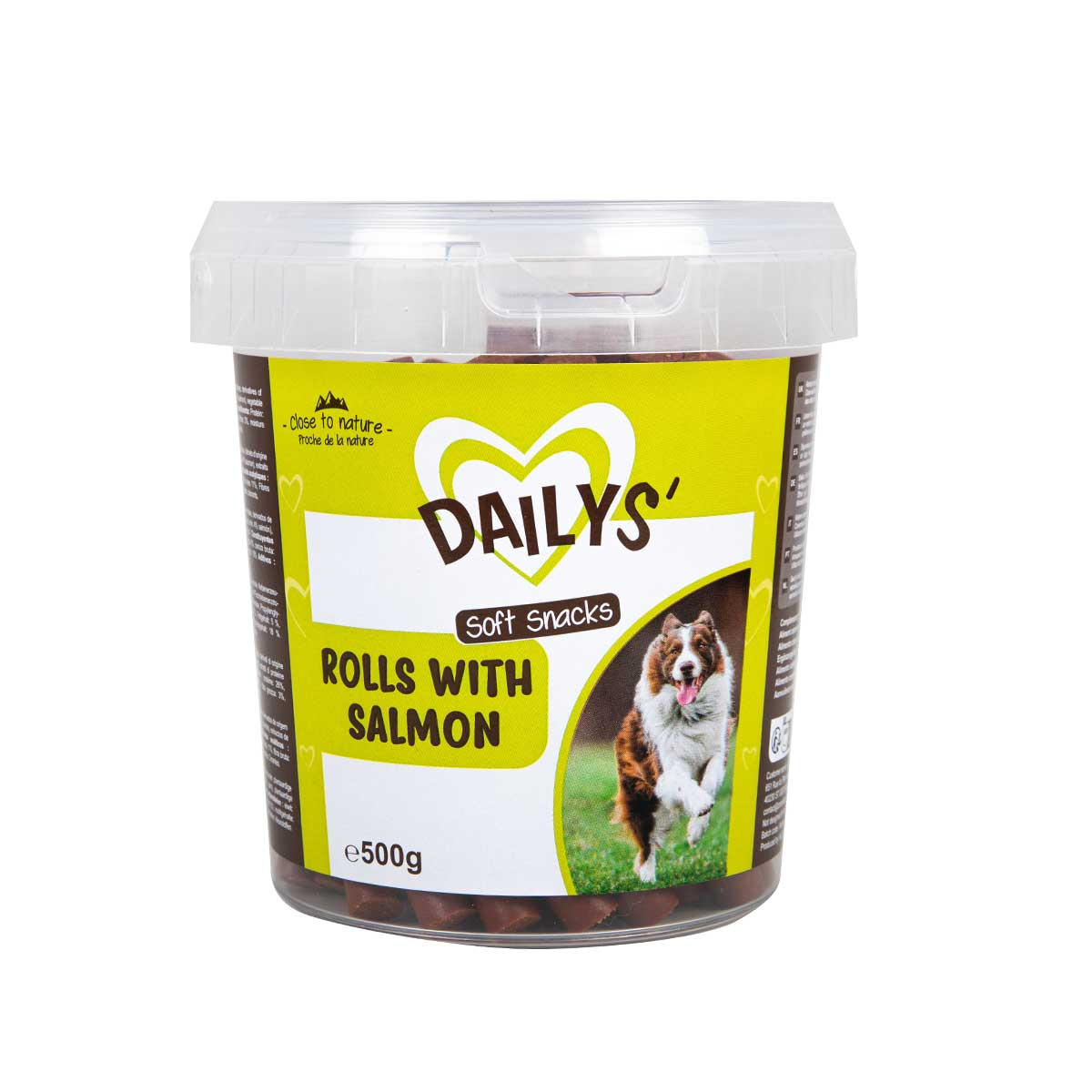 Rolls met Zalm voor honden DAILYS