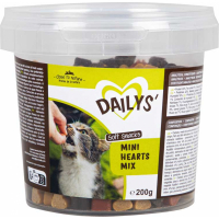 Snacks para gatos Mini Hearts Mix DAILYS