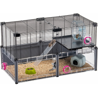 Hamsterkäfig - H42 cm - Ferplast Multipla