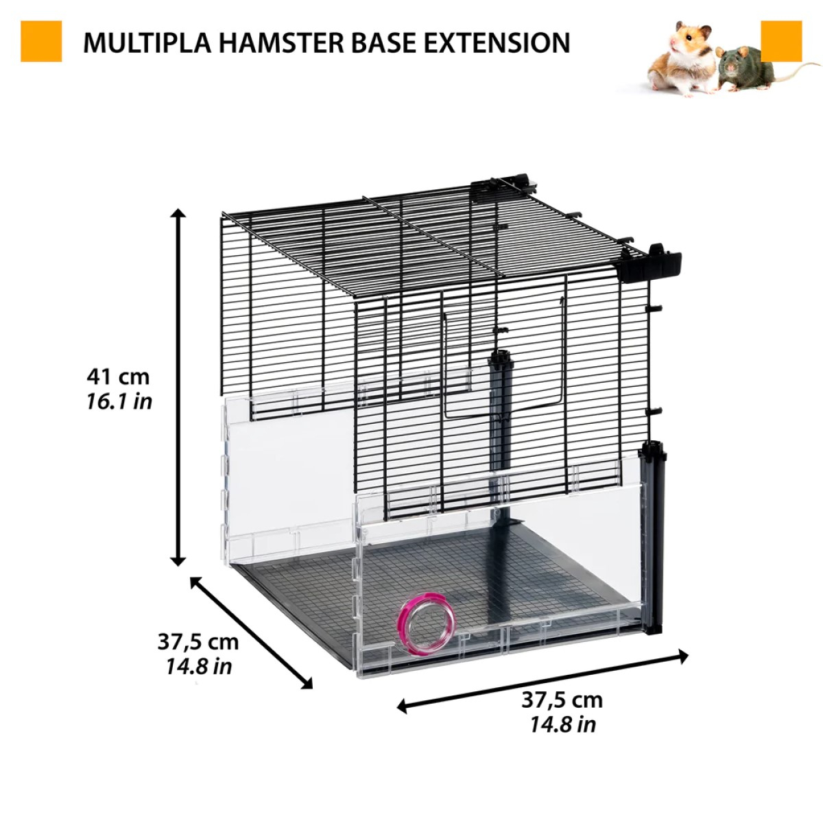 Erweiterungsbasis für Ferplast Multipla Hamsterkäfig