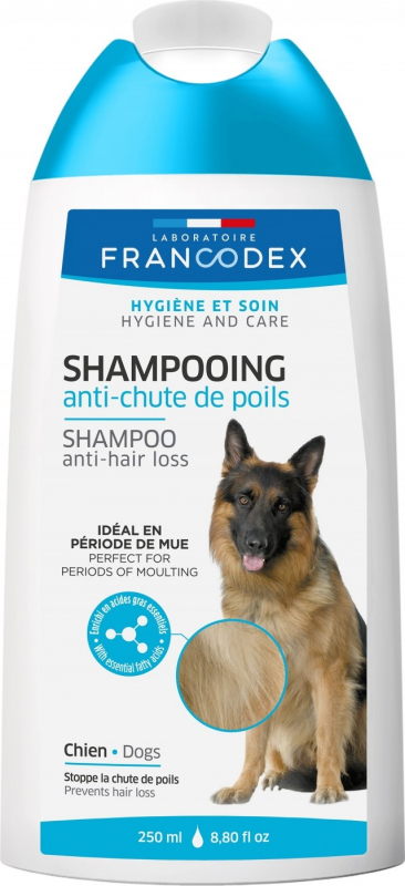 Francodex Shampoing anti-chute de poils pour chien