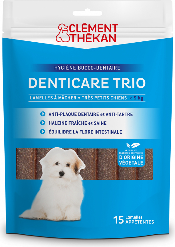 Clément Thékan Denticare Trio Kauwreepjes voor honden