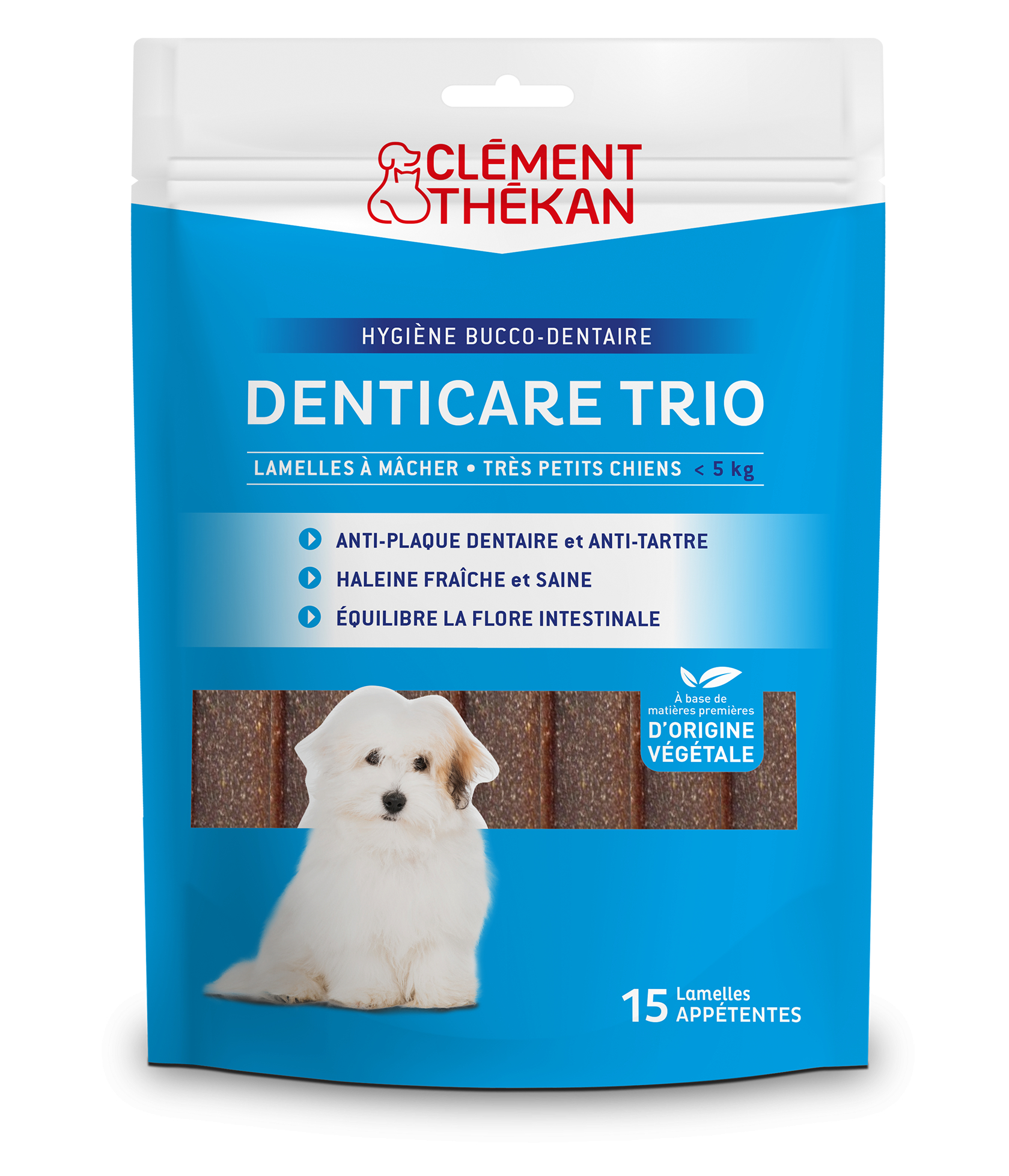 Clément Thékan Denticare Trio Kaustreifen für Hunde
