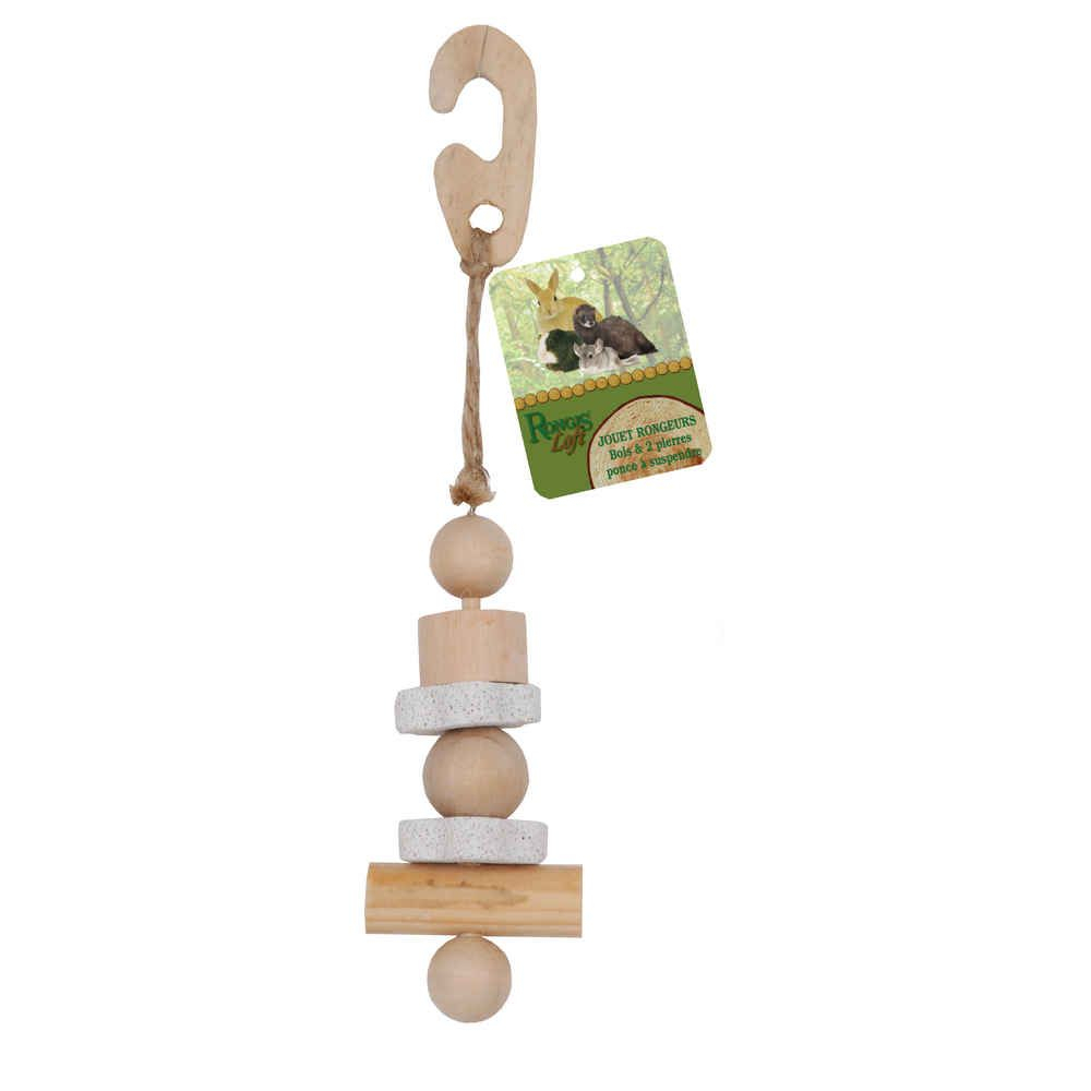 Rongis Spielzeug 2 Bimssteine ​​für Nagetiere zum Aufhängen