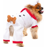 Costume Carnevale Adulto Unisex Cagnolino, Travestimento Animale Cane