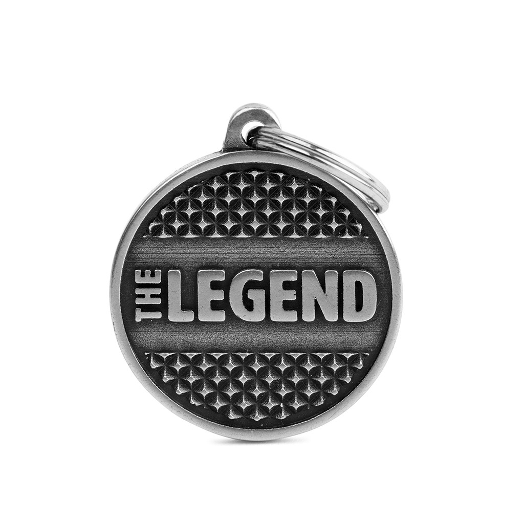 Médaille à graver Bronx grand cercle The Legend Argenté