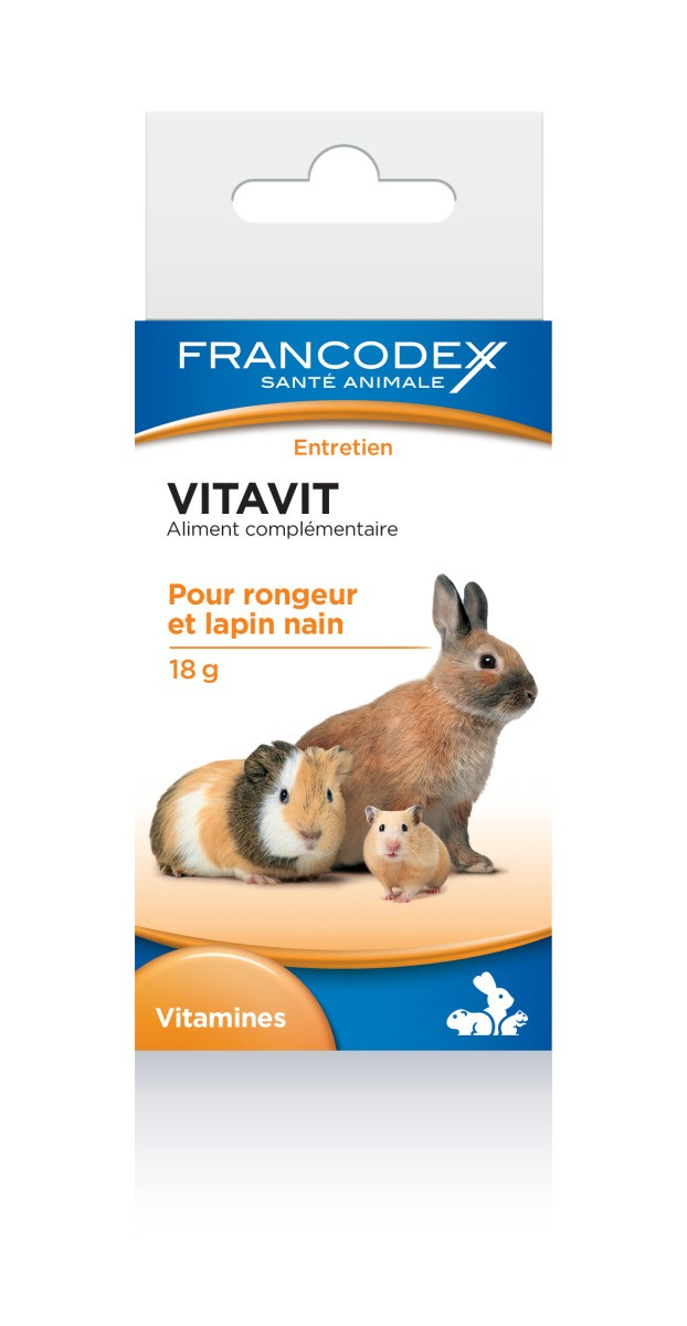 Francodex Vitamines en poudre pour rongeur Vitavit