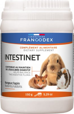 Francodex Intestinet Complément digestif pour rongeurs et lagomorphes