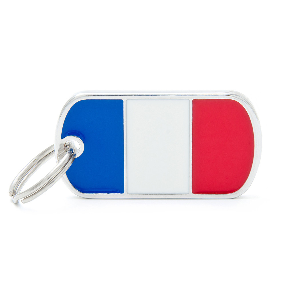 Médaille à graver Flags drapeau France