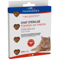 Francodex Insektenprotein Leckerlis für Katzen