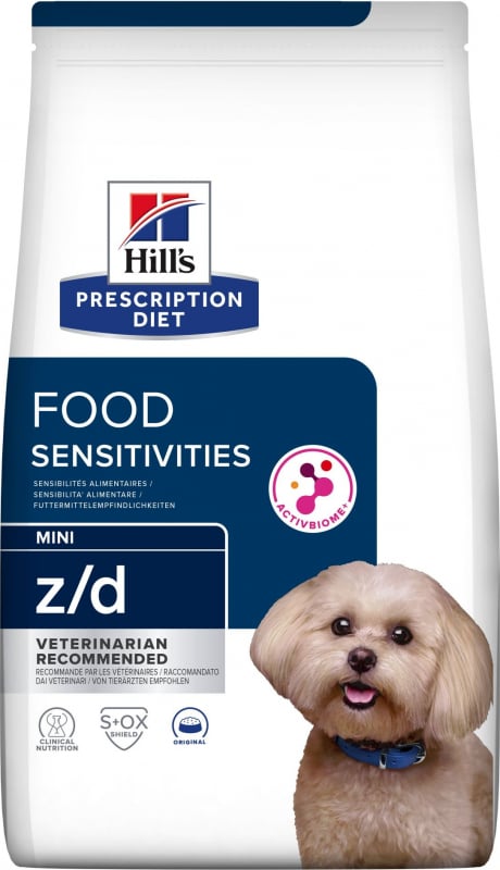 Hill's Prescription Diet z/d Food Sensitivities Mini Croquettes pour petit Chien